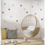 Kör falmatrica szett barna árnyalatos