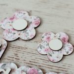 Rózsás név dekoráció, dekor betűk bármilyen névvel