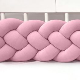 Velúr 4 szálas fonott rácsvédő több méretben,mályva