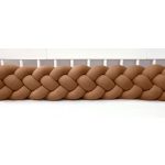 Velúr 4 szálas fonott rácsvédő több méretben,csokoládé