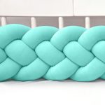 Velúr 4 szálas fonott rácsvédő több méretben,  lazúr menta