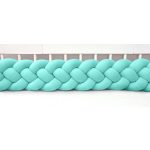 Velúr 4 szálas fonott rácsvédő több méretben,  lazúr menta