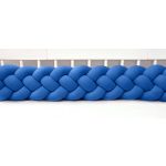 Velúr 4 szálas fonott rácsvédő több méretben,királykék