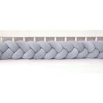 Bársony fonott rácsvédő szürke, több méretben