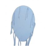 Fonott babafészek 2in1 babakék