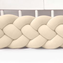 Velúr 4 szálas fonott rácsvédő több méretben,krém