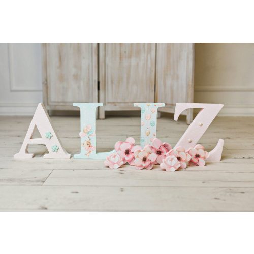 "ALIZ" stílusú dekor betűk bármilyen névvel