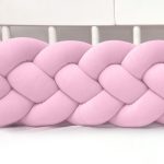 Velúr 4 szálas fonott rácsvédő több méretben,rózsaszín