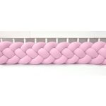 Velúr 4 szálas fonott rácsvédő több méretben,rózsaszín