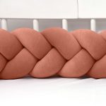 Bársony fonott rácsvédő rosegold, több méretben