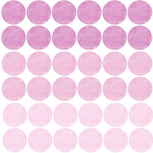 Akvarell kör falmatrica rózsaszín mix