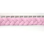 Bársony fonott rácsvédő rózsaszín, több méretben