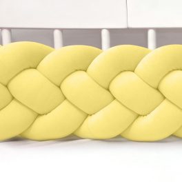 Velúr 4 szálas fonott rácsvédő több méretben,sárga
