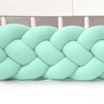 Velúr 4 szálas fonott rácsvédő több méretben,menta