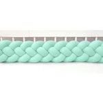 Velúr 4 szálas fonott rácsvédő több méretben,menta