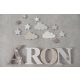 "ÁRON" stílusú dekor betűk bármilyen névvel