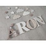 "ÁRON" stílusú dekor betűk bármilyen névvel