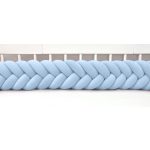 Fonott rácsvédő (kalász) több méretben babakék