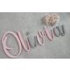 "Olívia" betűk bármilyen névvel és színnel!