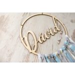 Neves álomfogó babakék