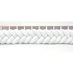 Fonott rácsvédő (kalász) több méretben fehér