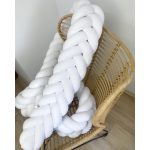 Fonott rácsvédő (kalász) több méretben fehér