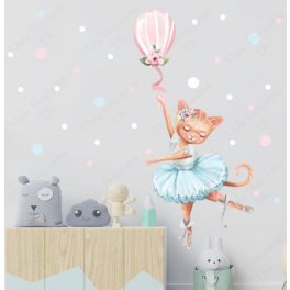 BALERINA CICA LÉGGÖMBBEL, KONFETTIVEL - FALMATRICA