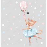 BALERINA CICA LÉGGÖMBBEL, KONFETTIVEL - FALMATRICA