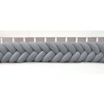 Fonott rácsvédő (kalász) több méretben sötét szürke