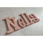 Dekor betűk ajtóra bármilyen névvel, gyékény színnel