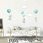 Nyuszi lufis falmatrica menta