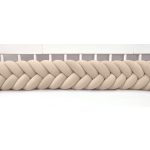 Fonott rácsvédő (kalász) több méretben bézs