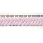 Fonott rácsvédő (kalász) több méretben pasztell rózsaszín