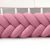 Fonott rácsvédő (kalász) több méretben pink