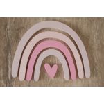 Szivárvány dekor 2 méretben