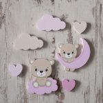 Macikák szett rózsaszín