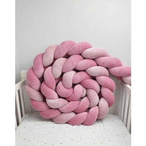 Bársony fonott rácsvédő pink mix, több méretben
