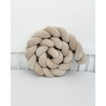 Bársony fonott rácsvédő bézs, több méretben