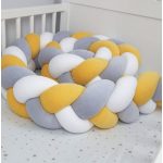 Bársony fonott rácsvédő sárga mix, több méretben