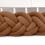 Velúr dupla extra magas 30cm fonott rácsvédő csokoládé