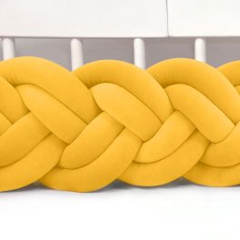 Velúr dupla extra magas 30cm fonott rácsvédő méz