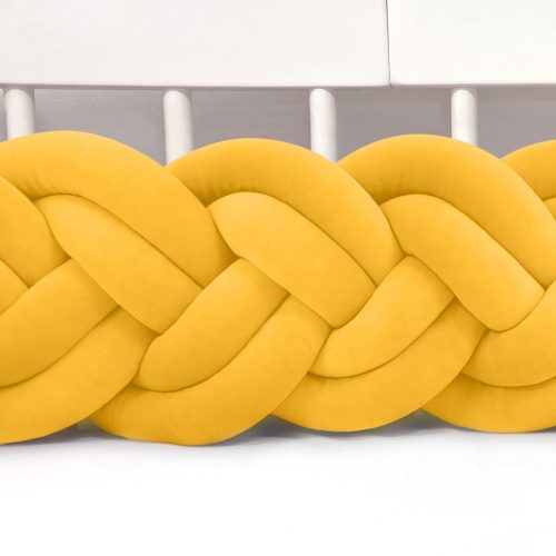 Velúr dupla extra magas 30cm fonott rácsvédő méz