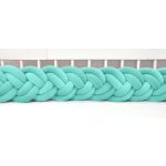 Velúr dupla extra magas 30cm fonott rácsvédő lazúr menta