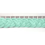 Velúr dupla extra magas 30cm fonott rácsvédő  menta