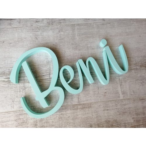 Minimál betűk bármilyen névvel és színnel!