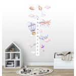 Akvarell repülő járműves magasságmérő 