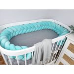 Fonott rácsvédő (kalász) több méretben türkiz