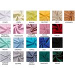 Velúr 4 szálas fonott rácsvédő több méretben,  24 FÉLE színben