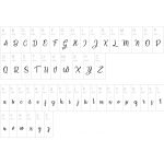 Minimál, Bogi stílusú betűk bármilyen névvel!