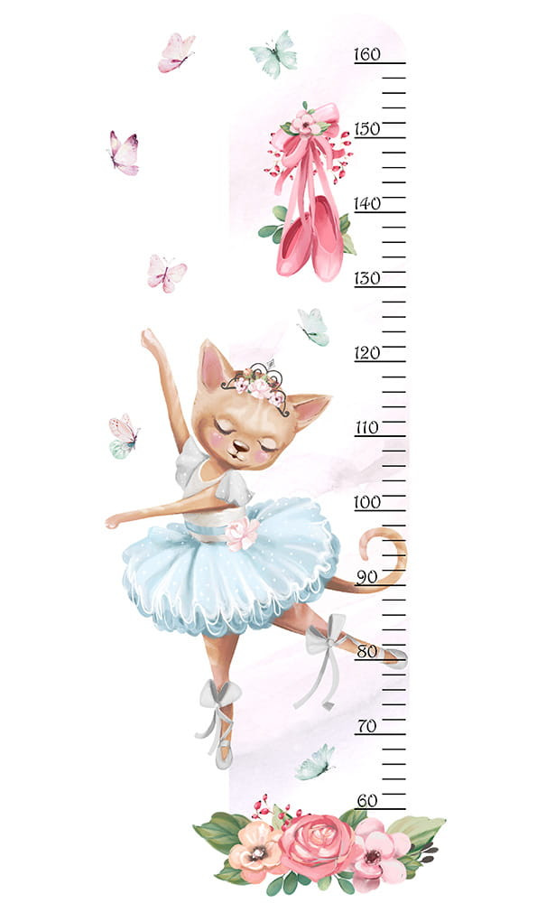 Balettes cica don magasságmérő 